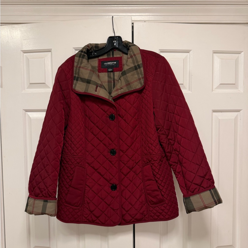 Liz‎ Claiborne Quilted Jacket - Picture 3 of 9